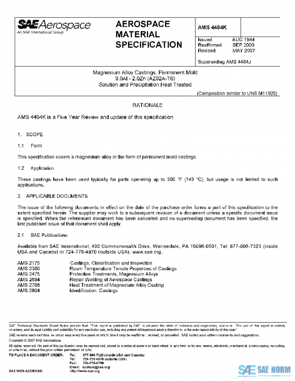 SAE AMS4484K PDF