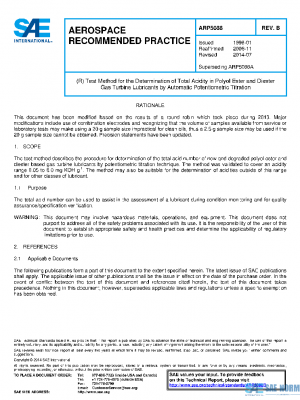 SAE ARP5088B PDF