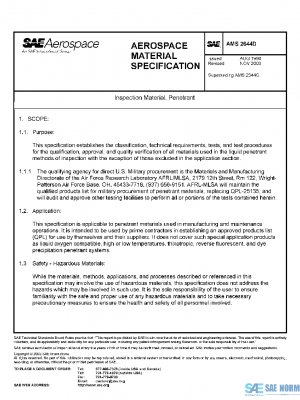 SAE AMS2644D PDF