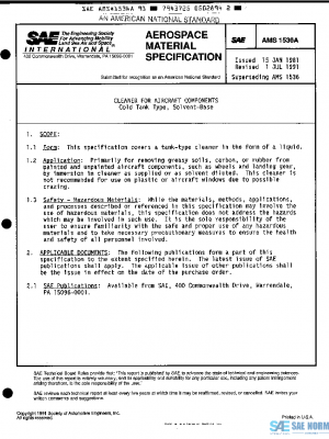 SAE AMS1536A PDF