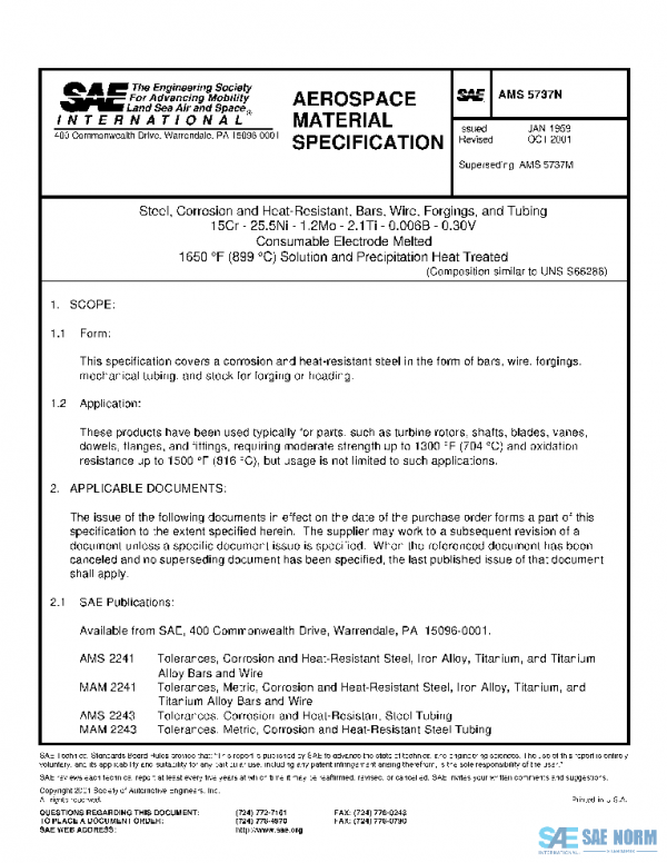 SAE AMS5737N PDF