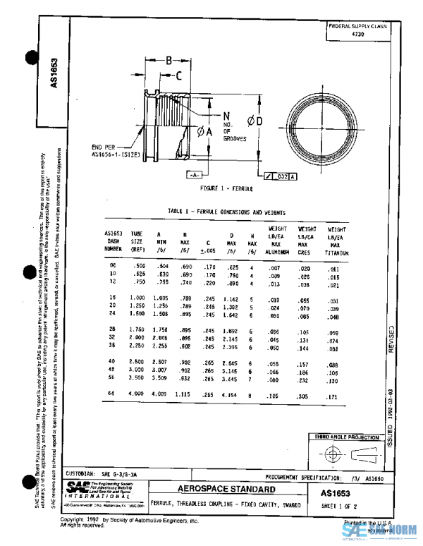SAE AS1653 PDF
