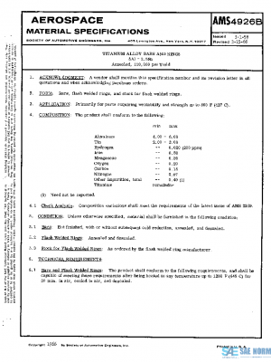 SAE AMS4926B PDF