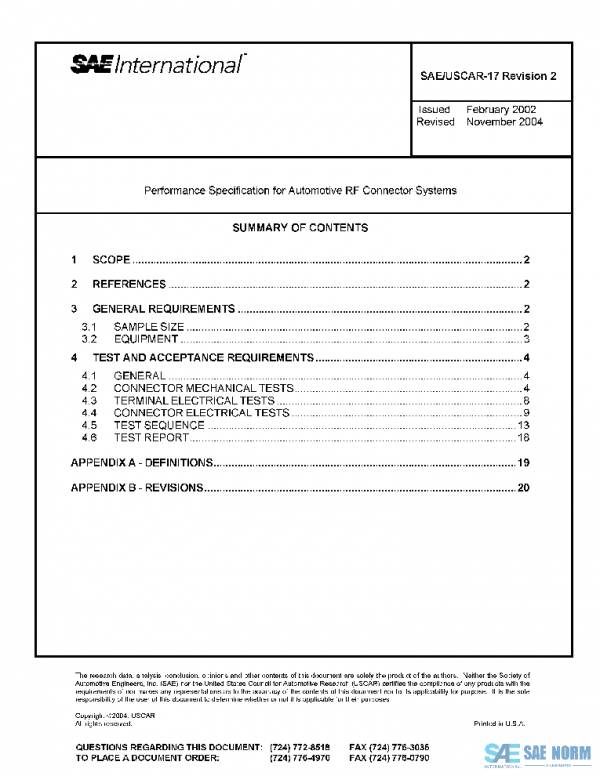 SAE USCAR17-2 PDF