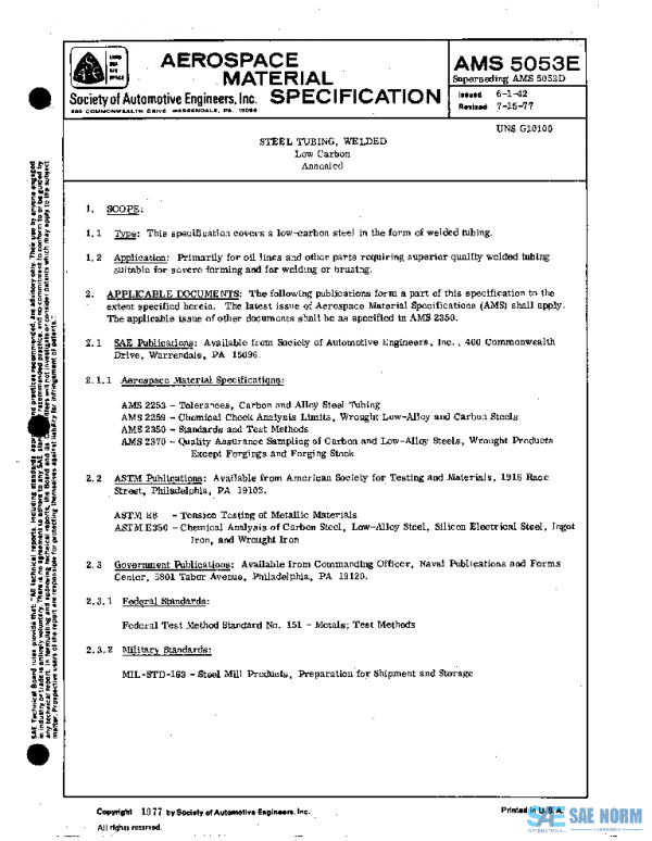 SAE AMS5053E PDF