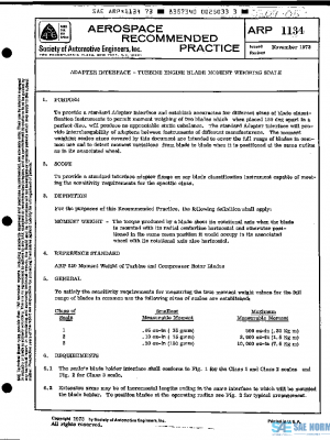 SAE ARP1134 PDF