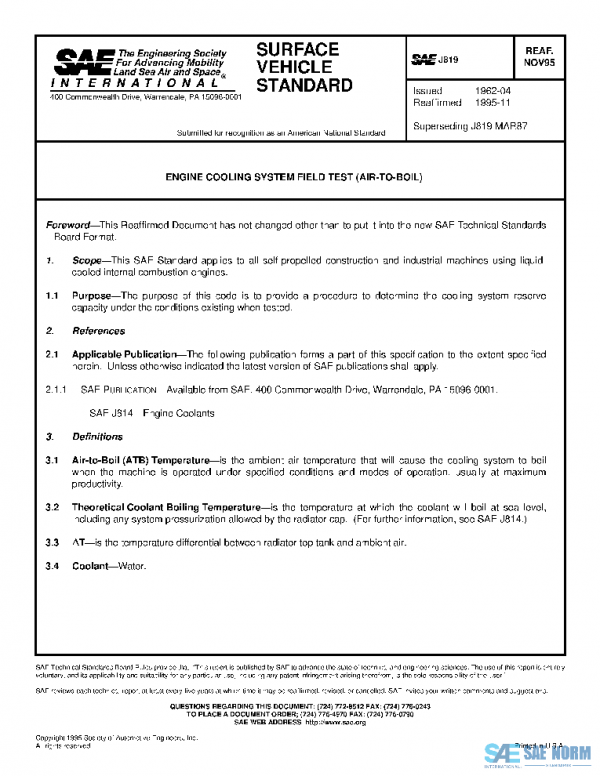 SAE J819_199511 PDF SAE J819_199511 PDF