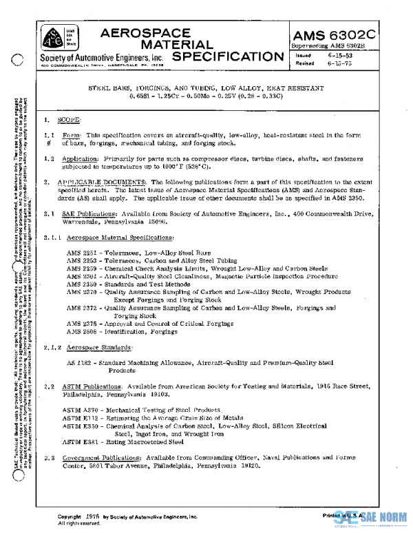 SAE AMS6302C PDF