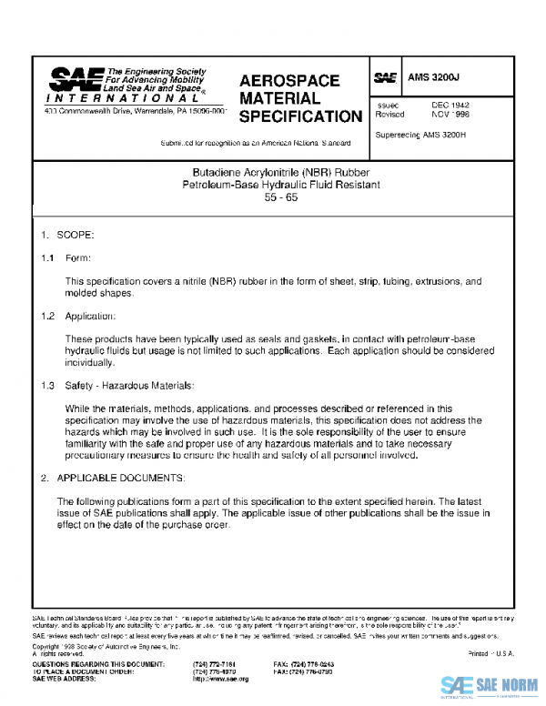SAE AMS3200J PDF