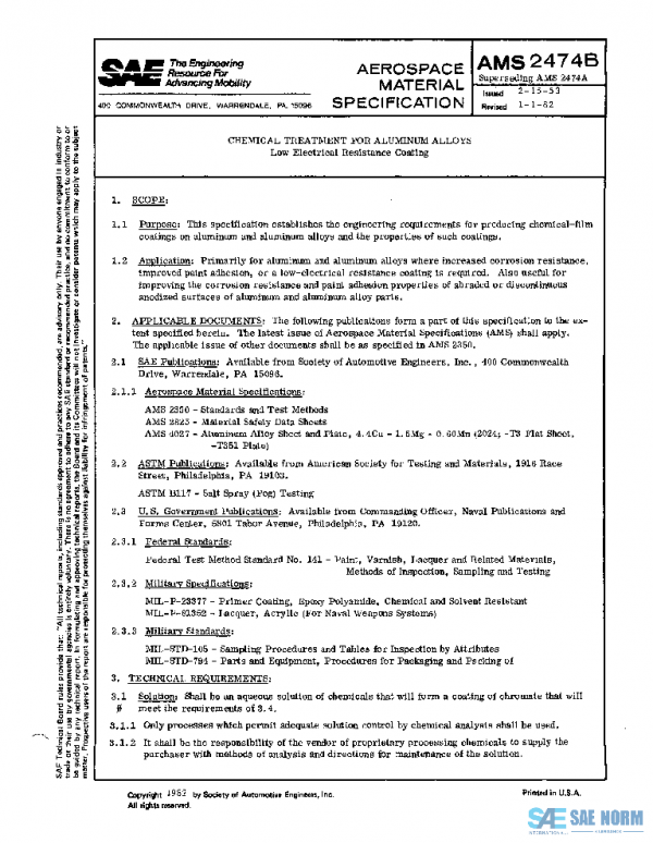 SAE AMS2474B PDF