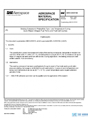 SAE AMSS83318A PDF