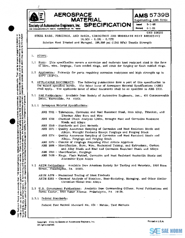 SAE AMS5739B PDF
