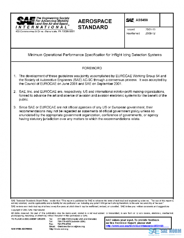 SAE AS5498 PDF SAE AS5498 PDF