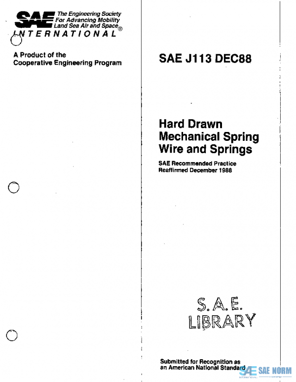 SAE J113_198812 PDF SAE J113_198812 PDF