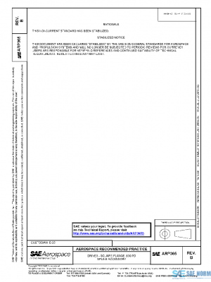 SAE ARP365B PDF
