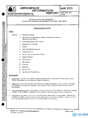 SAE AIR1375 PDF