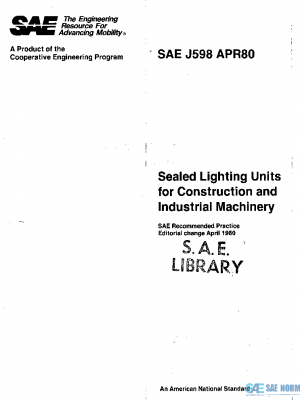 SAE J598_198004 PDF