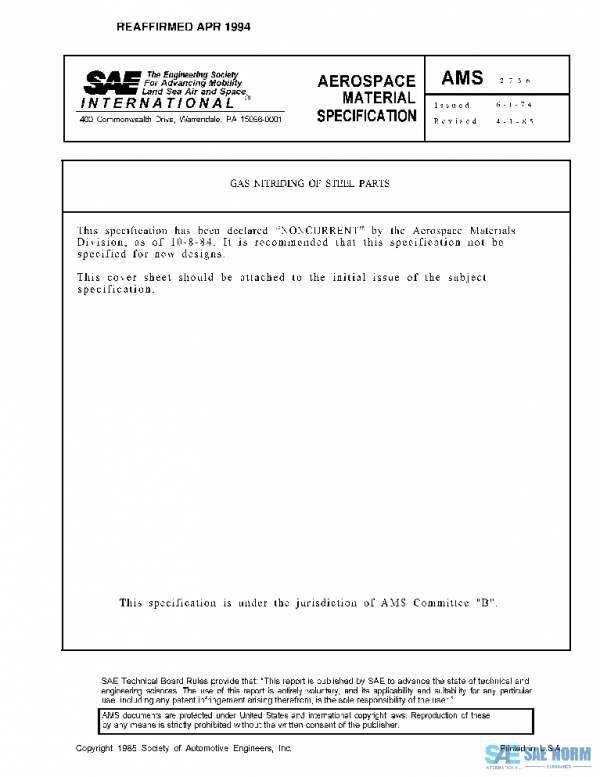SAE AMS2756 PDF