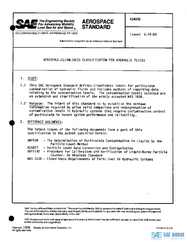 SAE AS4059 PDF