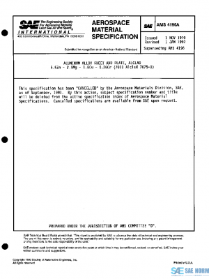 SAE AMS4196A PDF