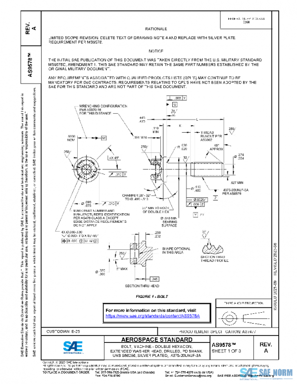 SAE AS9578A PDF