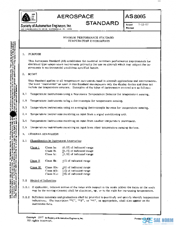 SAE AS8005 PDF SAE AS8005 PDF