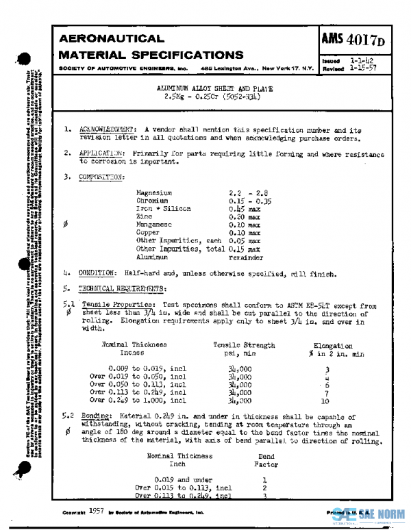SAE AMS4017D PDF SAE AMS4017D PDF