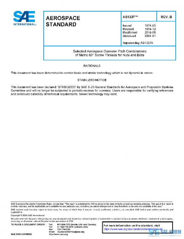 SAE AS1337B PDF