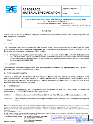 SAE AMS5643/H1075 PDF