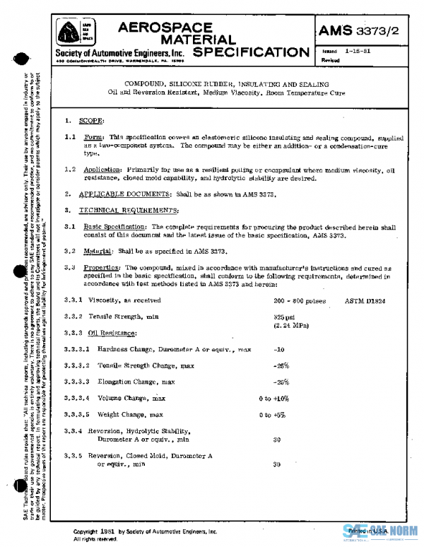 SAE AMS3373/2 PDF