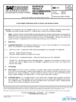 SAE J2038_200006 PDF