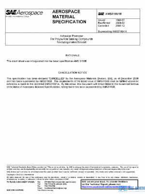 SAE AMS3100/1B PDF