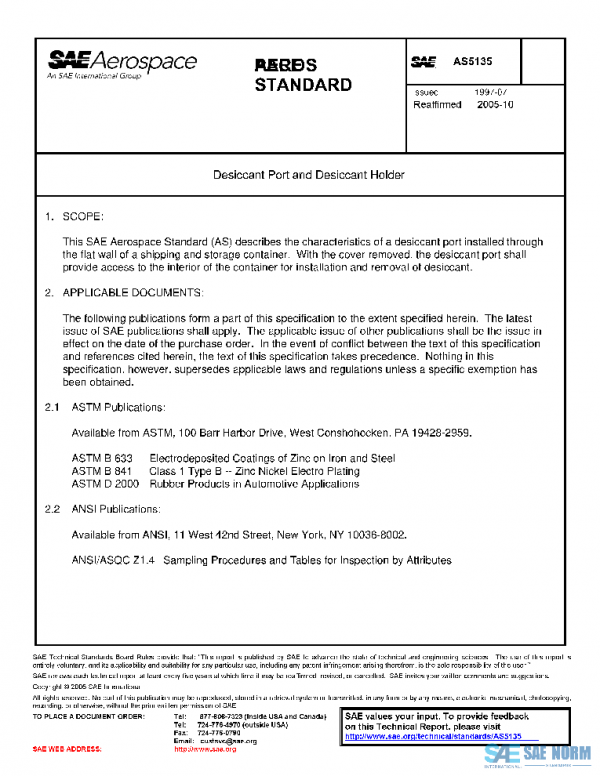 SAE AS5135 PDF