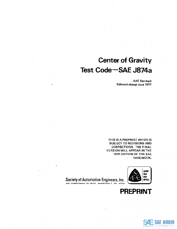 SAE J874A_197706 PDF