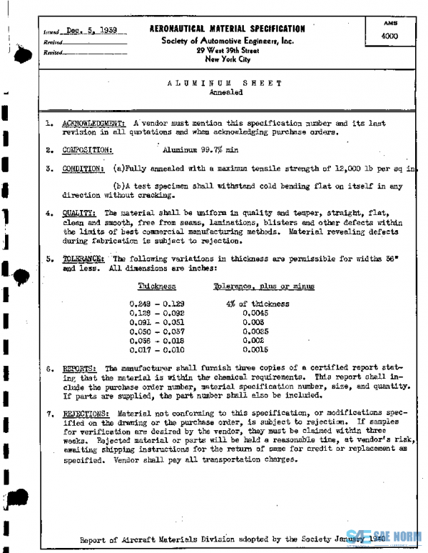 SAE AMS4000 PDF SAE AMS4000 PDF