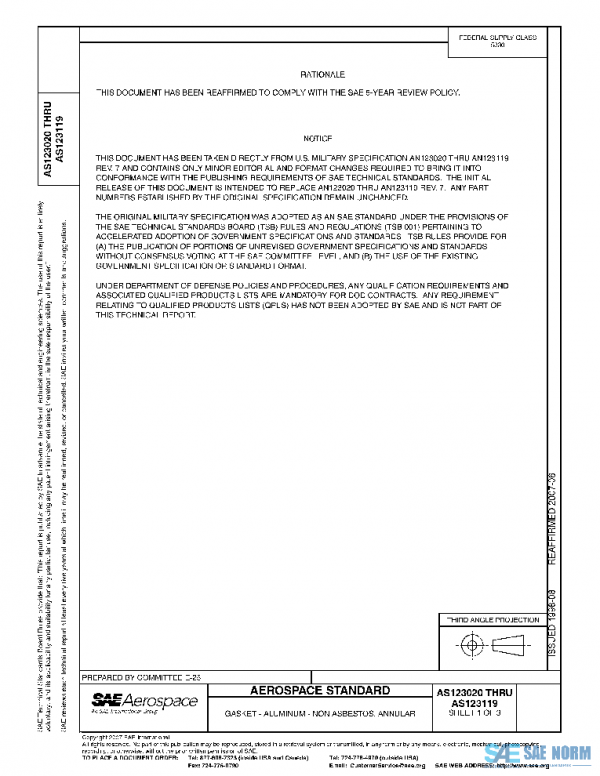 SAE AS123020 PDF SAE AS123020 PDF