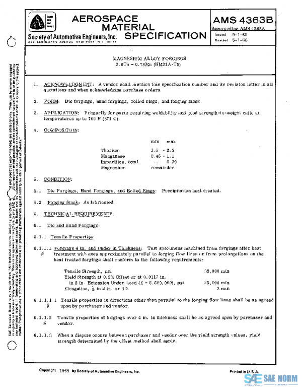 SAE AMS4363B PDF SAE AMS4363B PDF