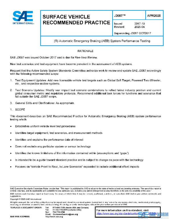 SAE J3087_202504 PDF SAE J3087_202504 PDF