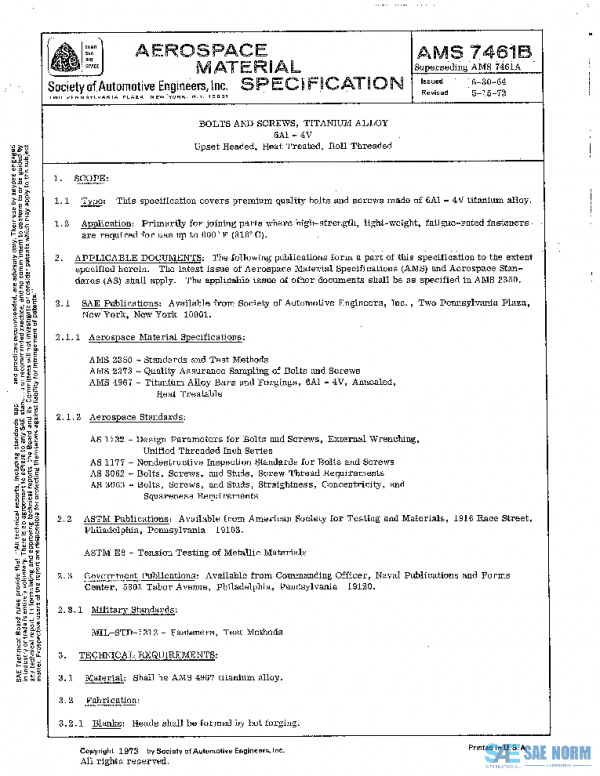 SAE AMS7461B PDF