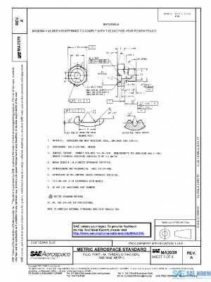 SAE MA2039A PDF