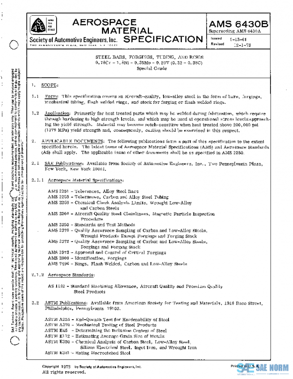 SAE AMS6430B PDF