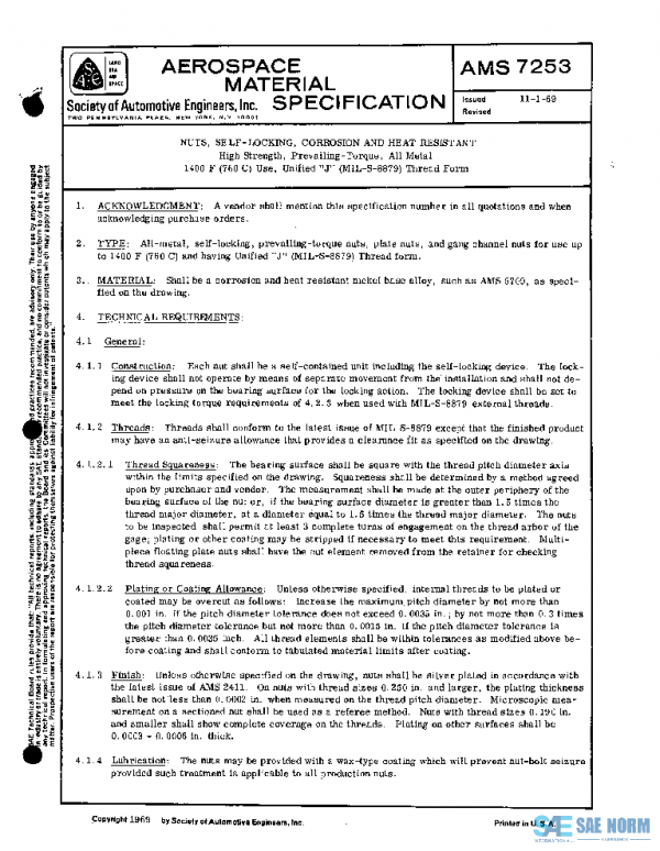 SAE AMS7253 PDF