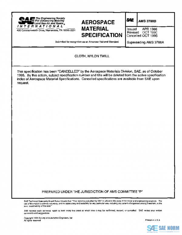 SAE AMS3788B PDF