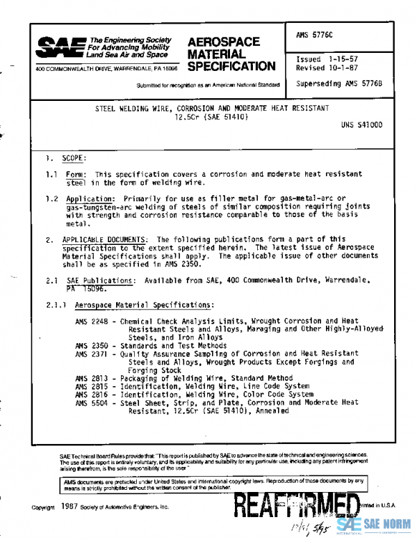 SAE AMS5776C PDF