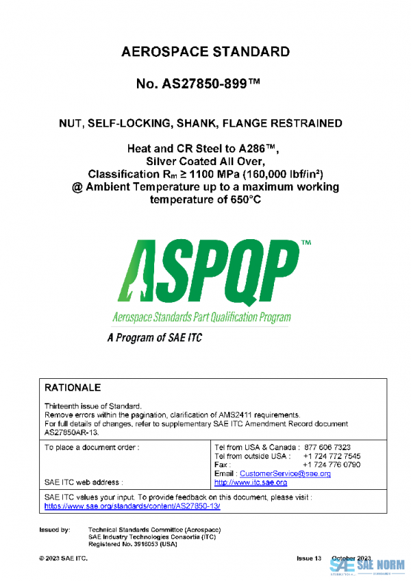 SAE AS27850-13 PDF