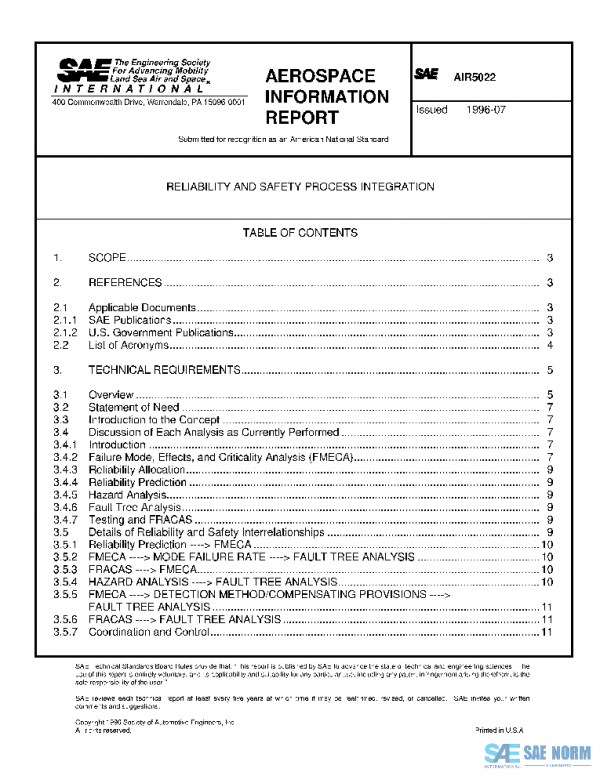 SAE AIR5022 PDF