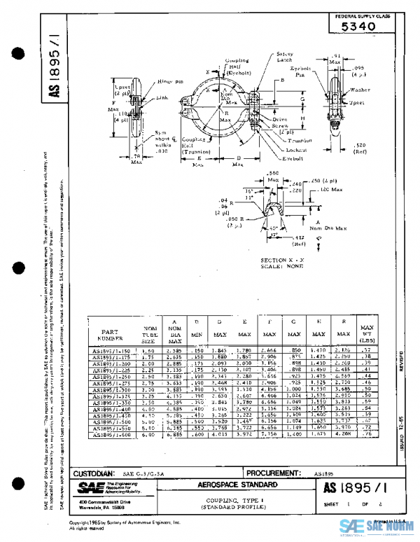 SAE AS1895/1 PDF SAE AS1895/1 PDF