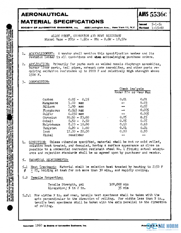 SAE AMS5536C PDF
