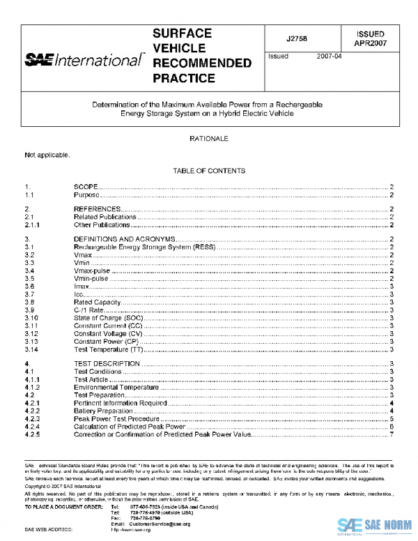 SAE J2758_200704 PDF