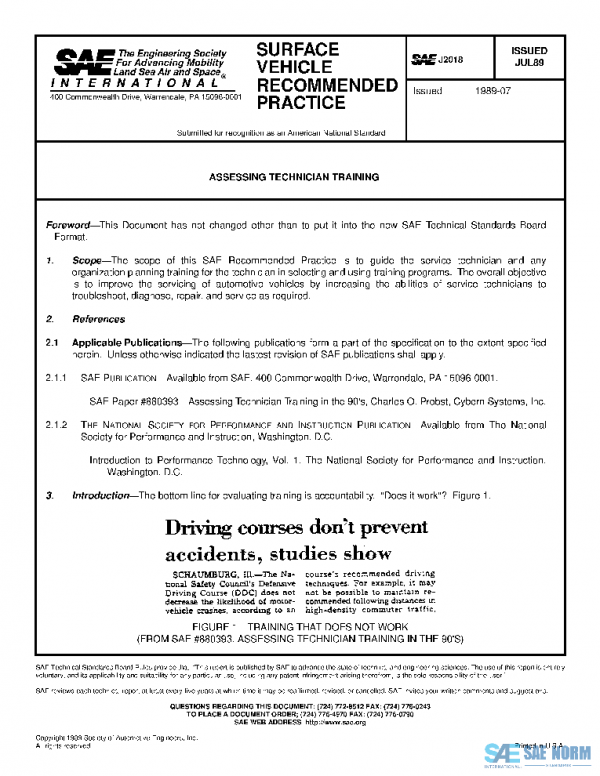 SAE J2018_198907 PDF